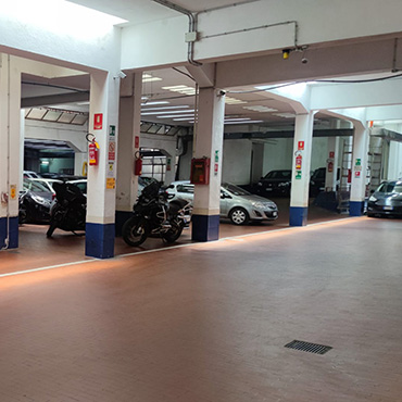 parcheggio re di roma-garage-vista-laterale-sinistra
